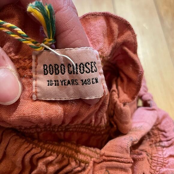 NWT Bobo Choses Brown Smocked Dress - Picture 6 of 10